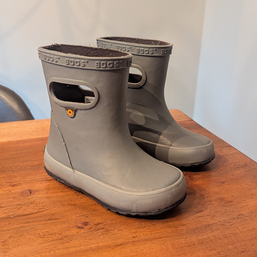 Bogs Kids' Gray Boots